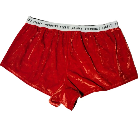 Victoria's Secret velvet boy shorts/panties - Picture 2 of 5